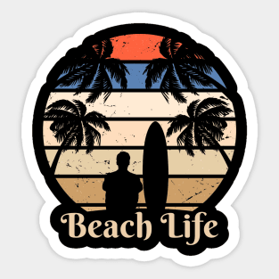 Beach Life Sticker